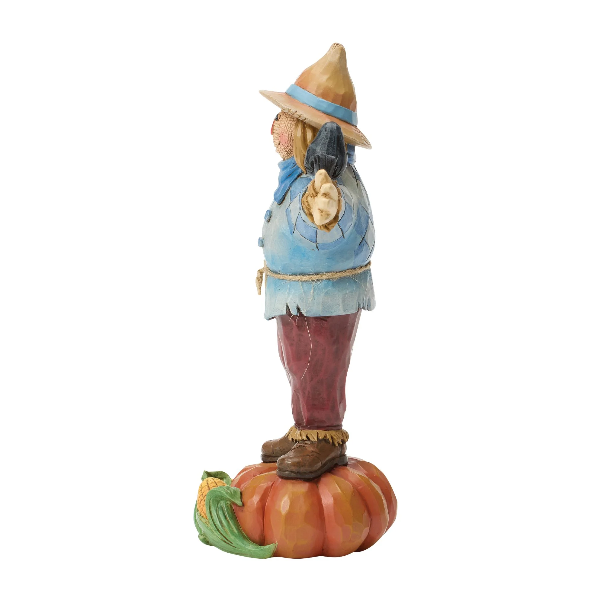 Scarecrow Standing on Pumpkin - Image 2
