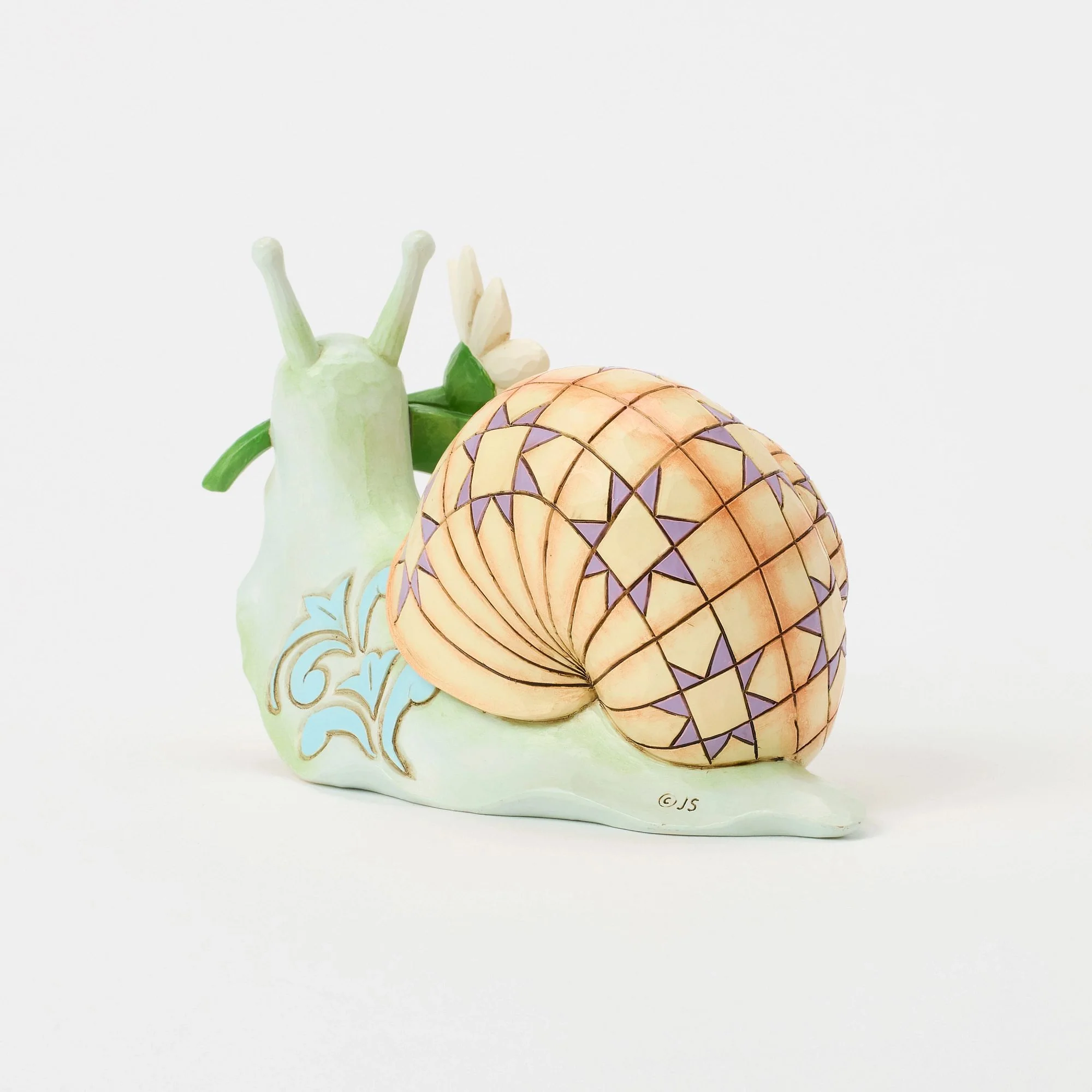 Snail with Daisy Flower Fig - Image 6