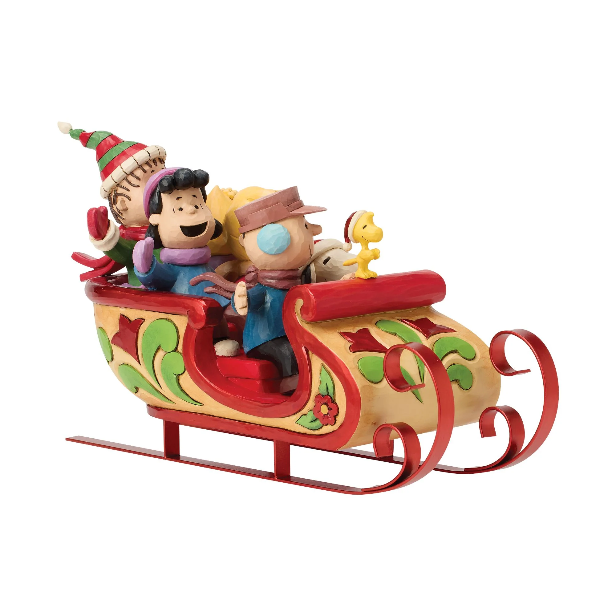 Snoopy and Friends in Sleigh - Image 3