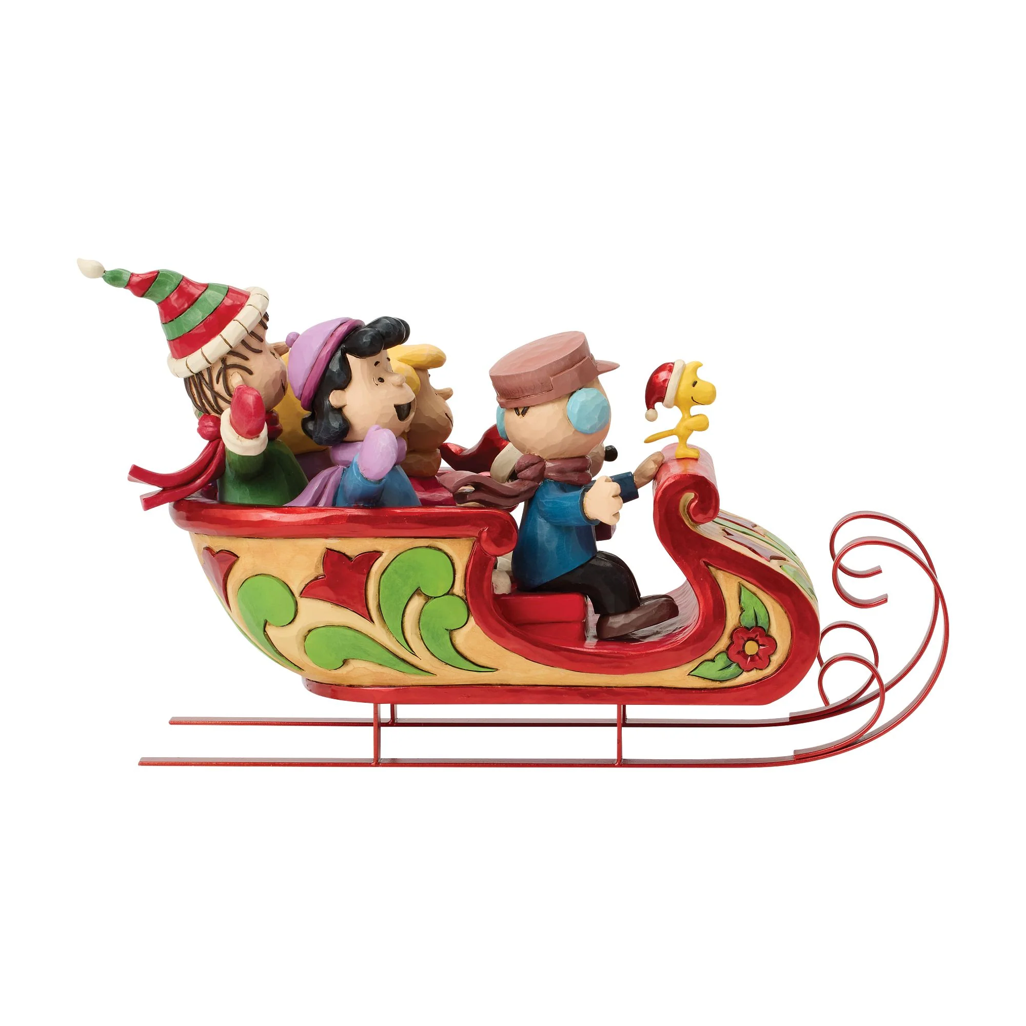 Snoopy and Friends in Sleigh - Image 5