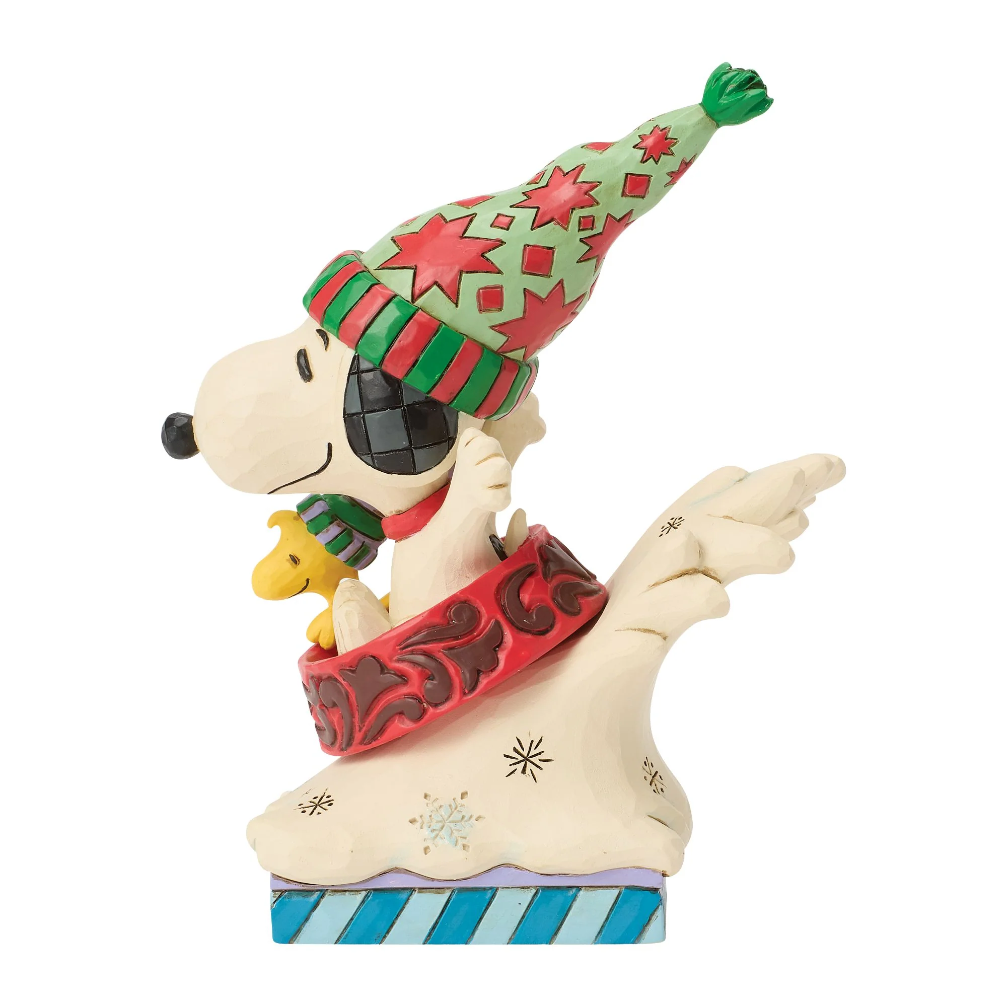 Snoopy Woodstock Dog Bowl Sled - Image 4