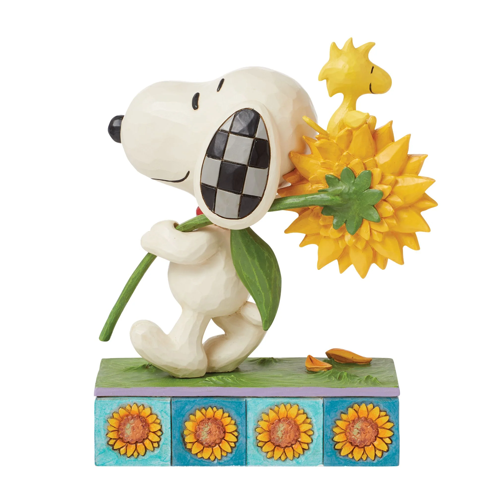 Snoopy & Woodstock w/ Sunflowe - Image 3