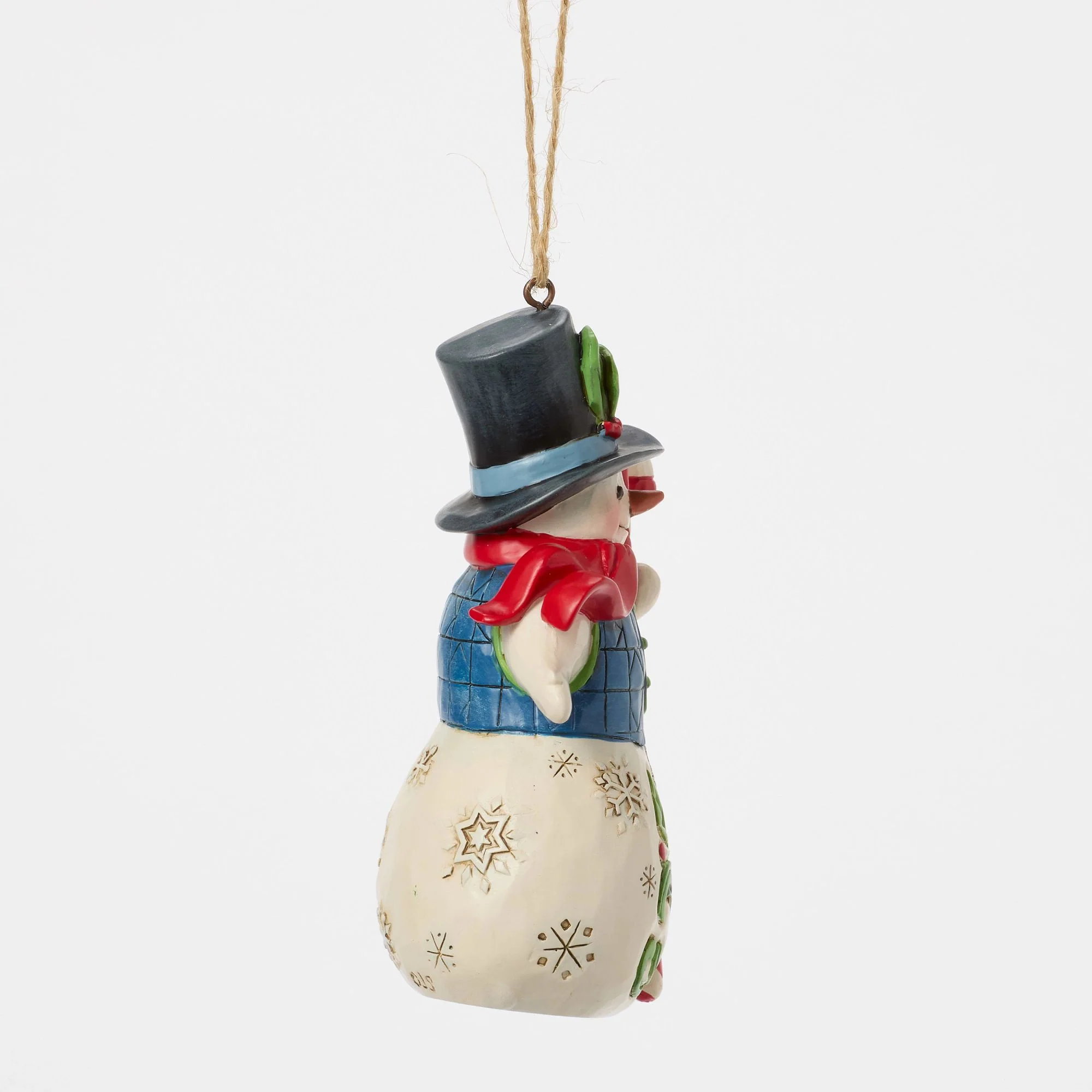 Snowman with Candy Cane Orn - Image 5