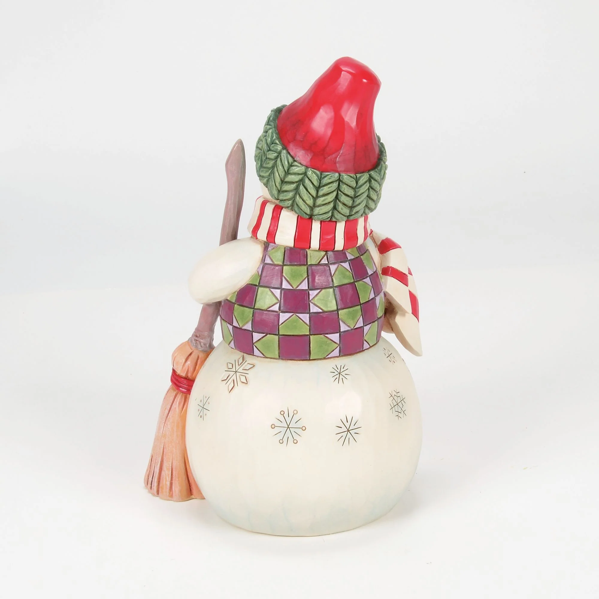 Snowman with Dog Peeking Fig - Image 2