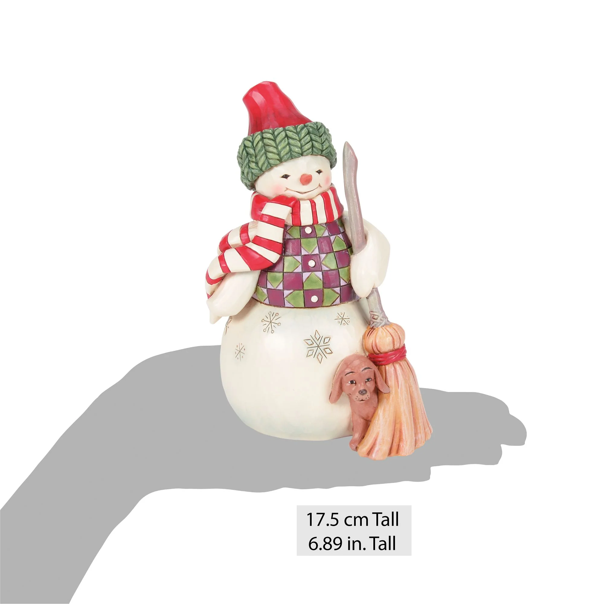 Snowman with Dog Peeking Fig - Image 4