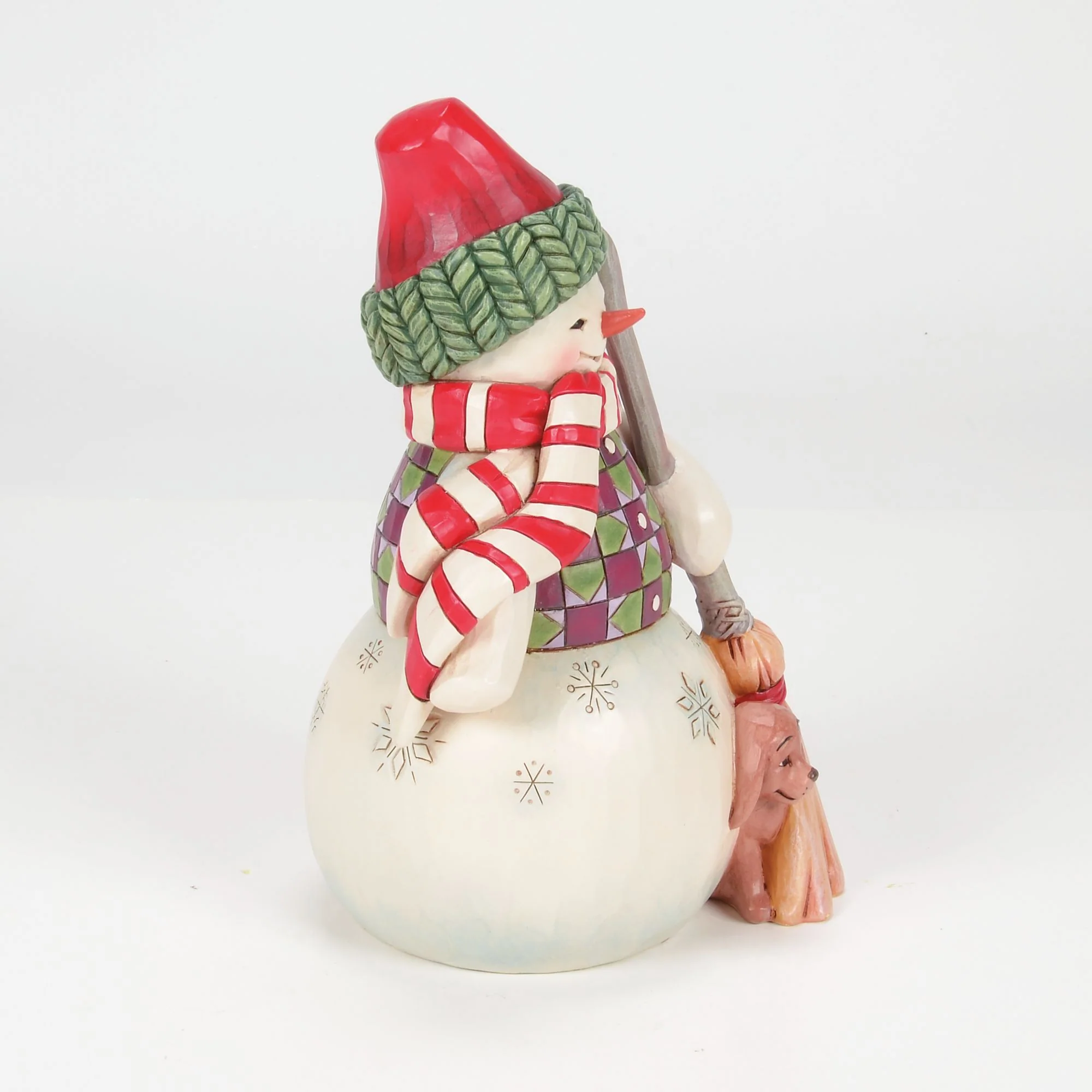 Snowman with Dog Peeking Fig - Image 5
