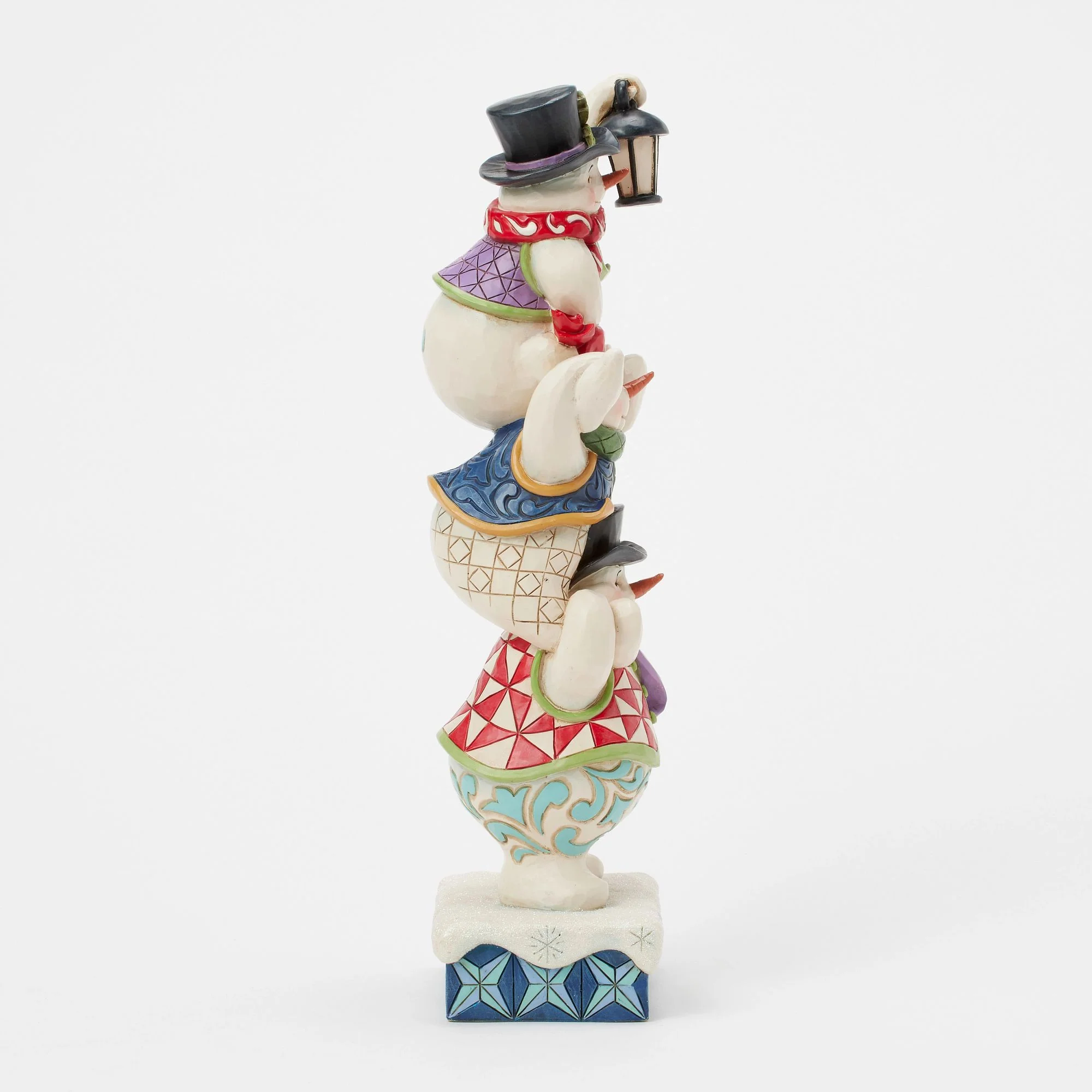 Stacked Snowmen Figurine - Image 5
