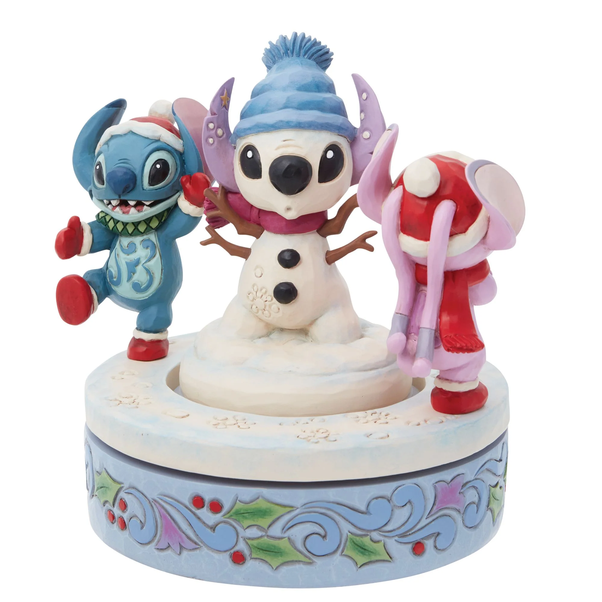 Stitch & Angel Building a Snow - Image 3