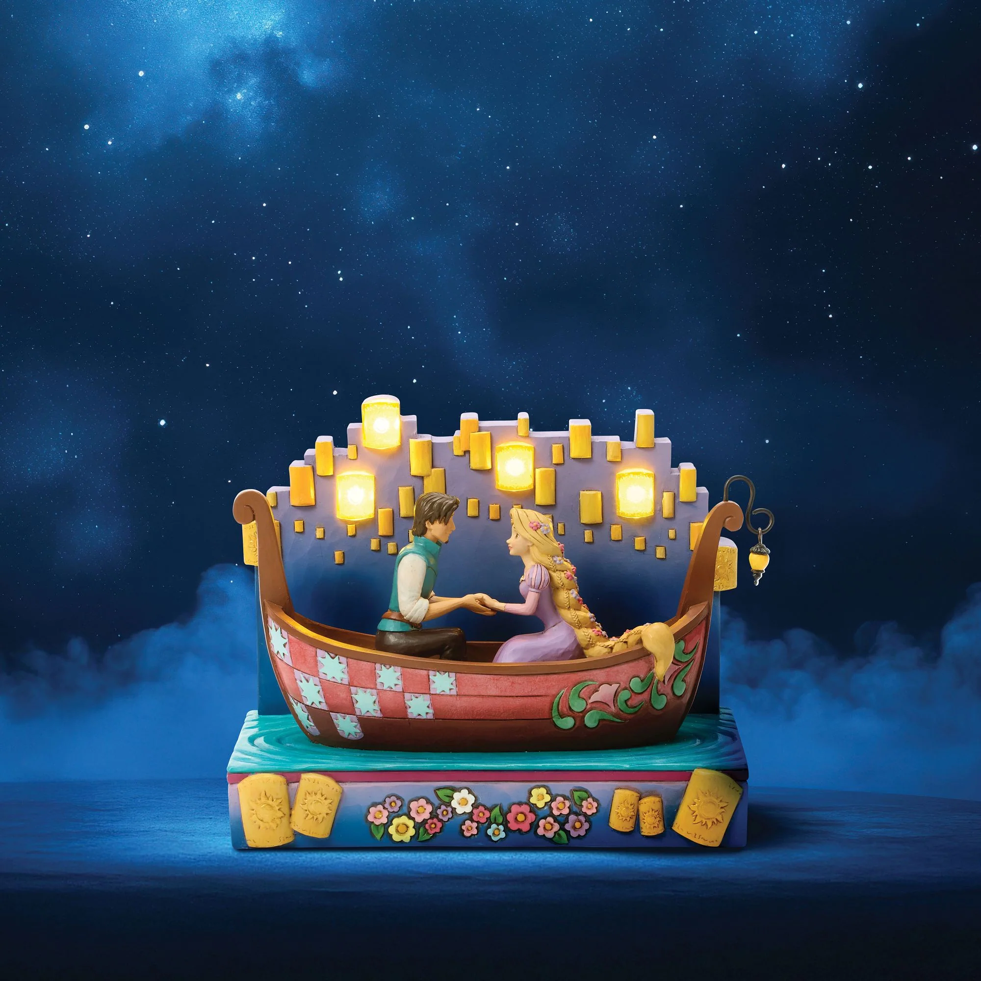 Tangled Boat with LED Lanterns - Image 2