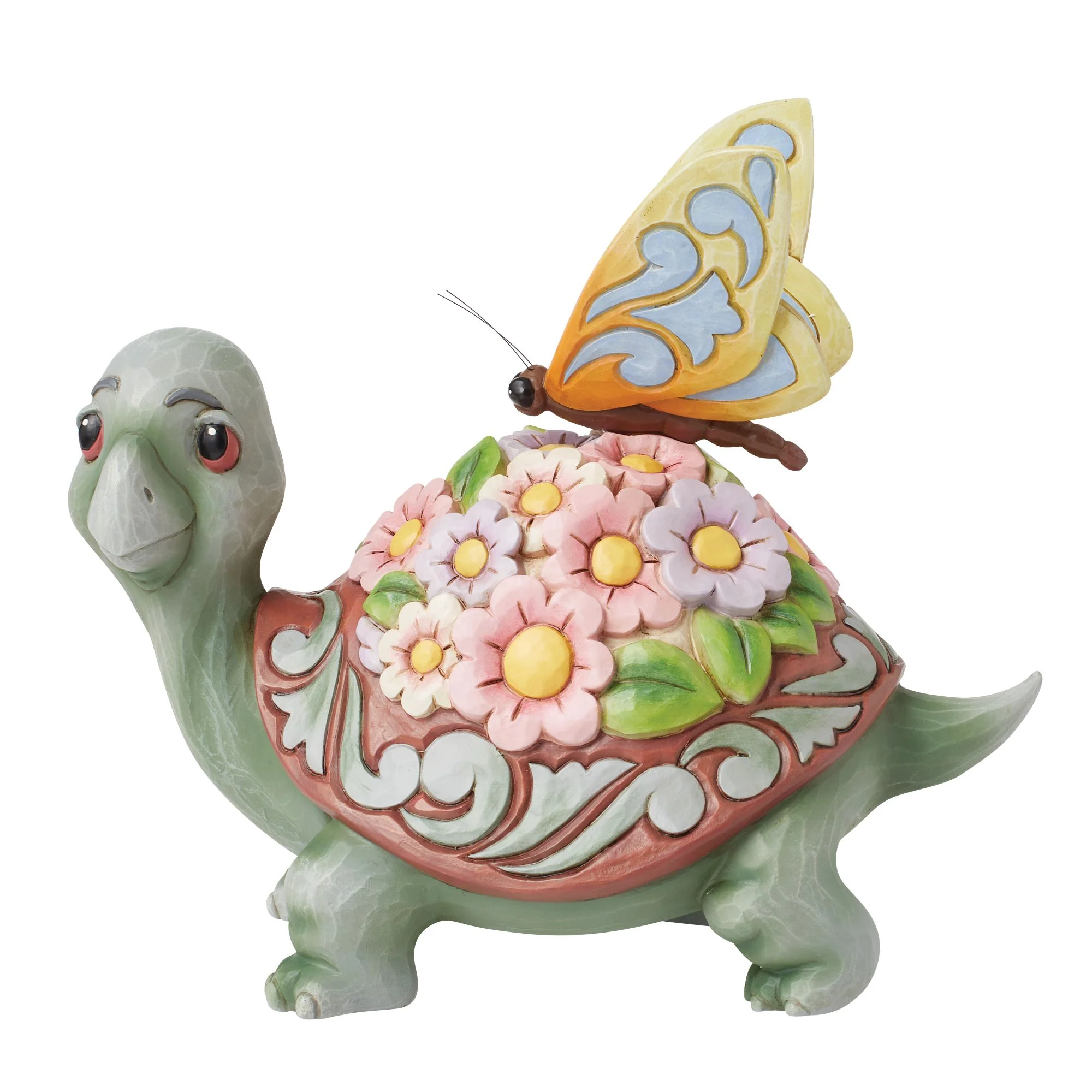 Turtle Flowers and Butterfly - Image 2