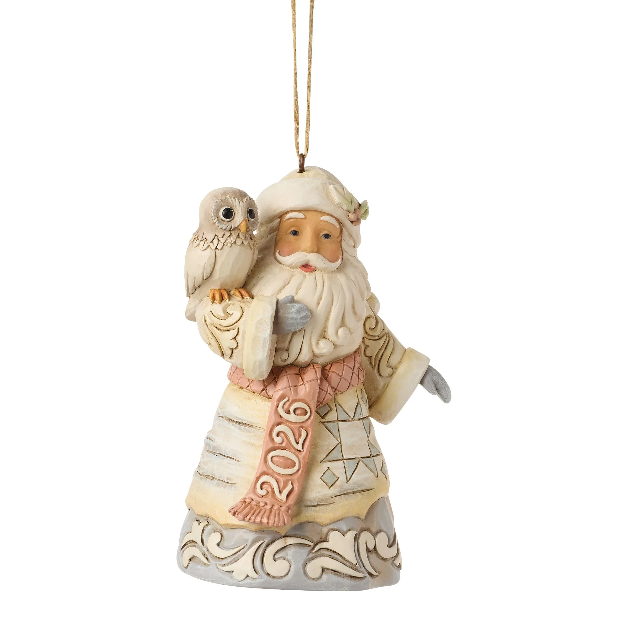 Wdlnd Date 2026 Santa Ornament - Image 2