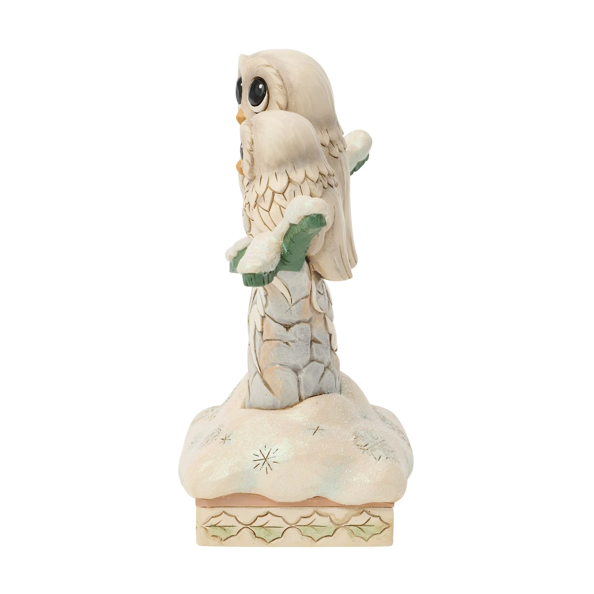 Wdlnd Owls on a Tree Figurine - Image 2
