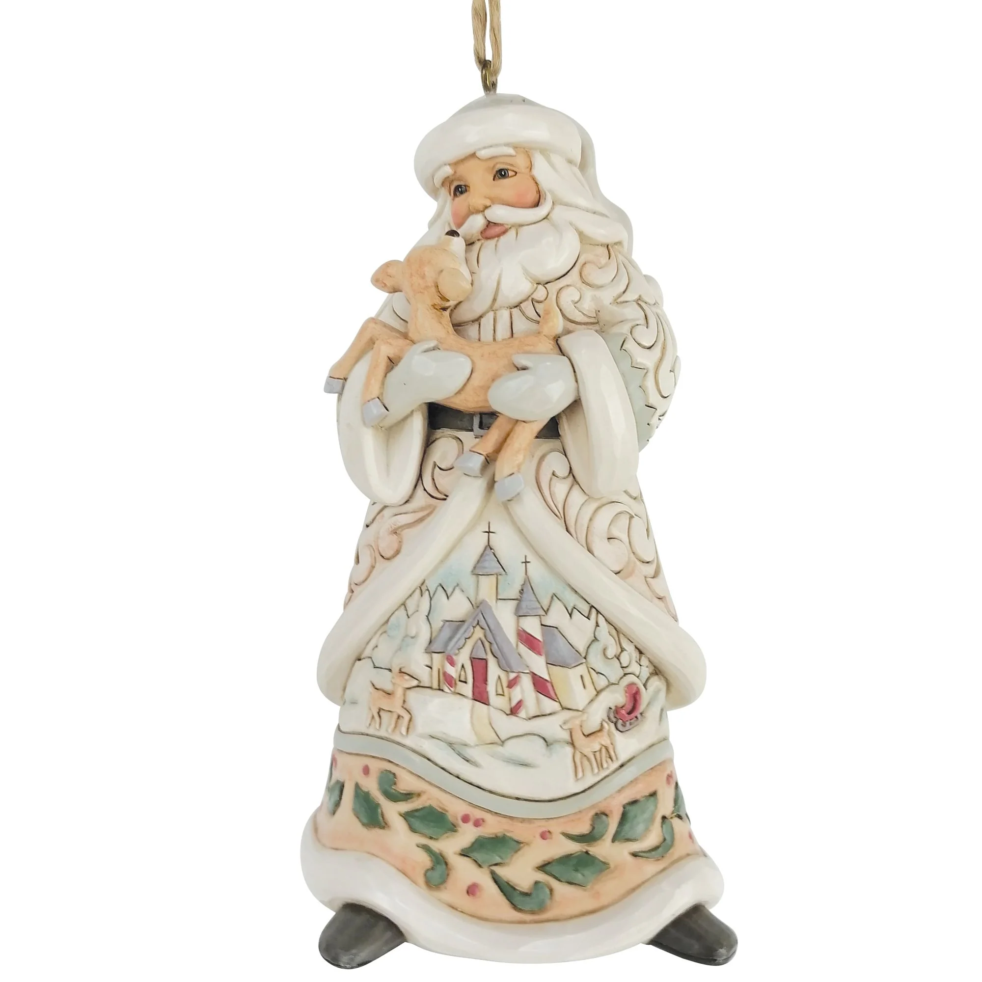 Wdlnd Santa Holding Fawn Orn