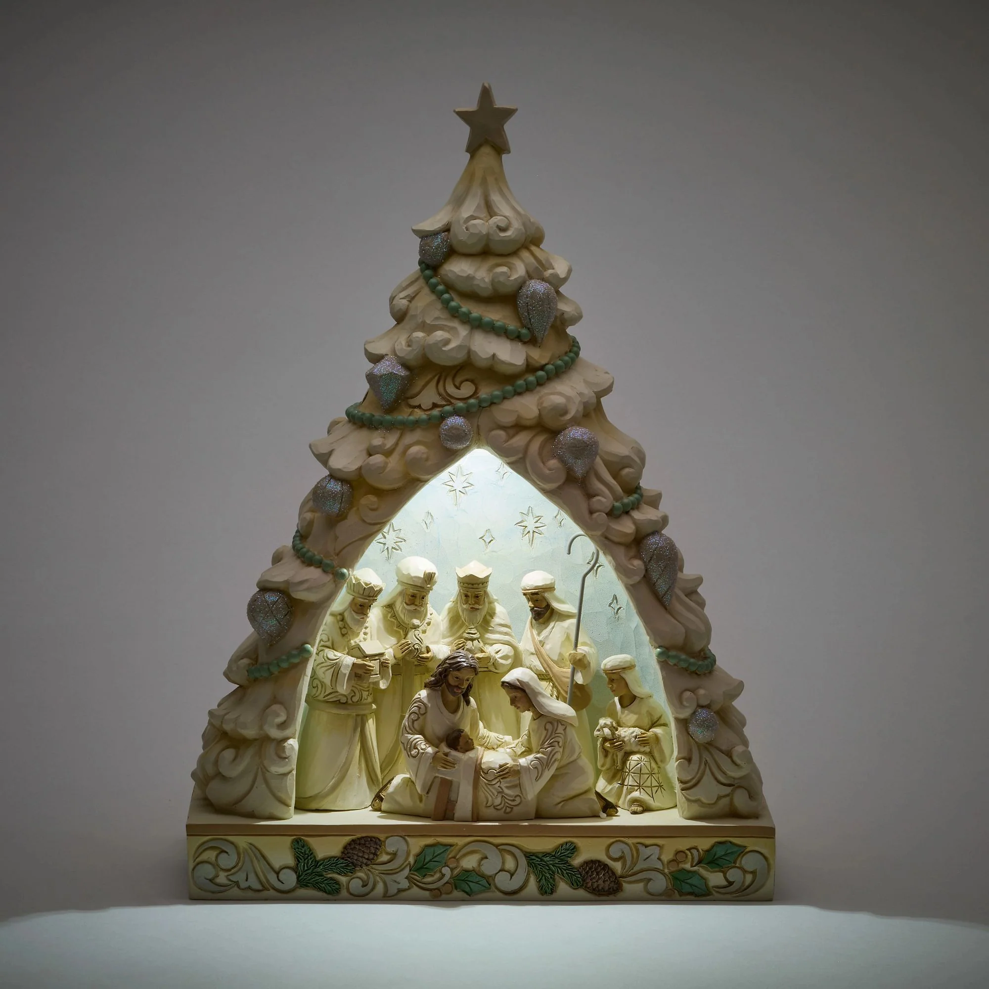 Wdlnd Tree Nativity Diorama - Image 3