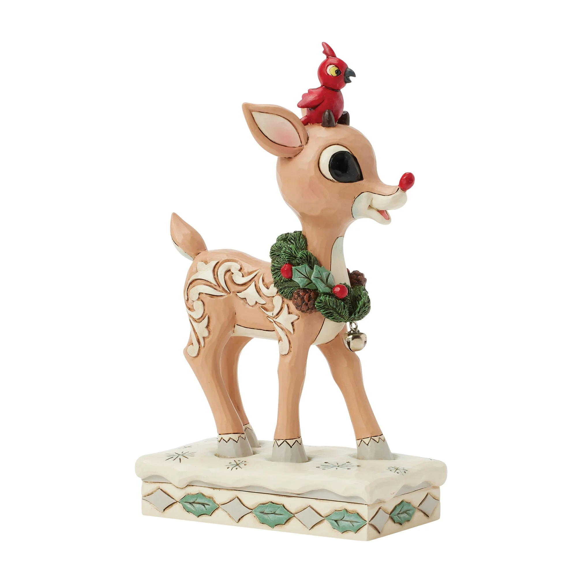 Woodland Rudolph with Red Bird - Image 2