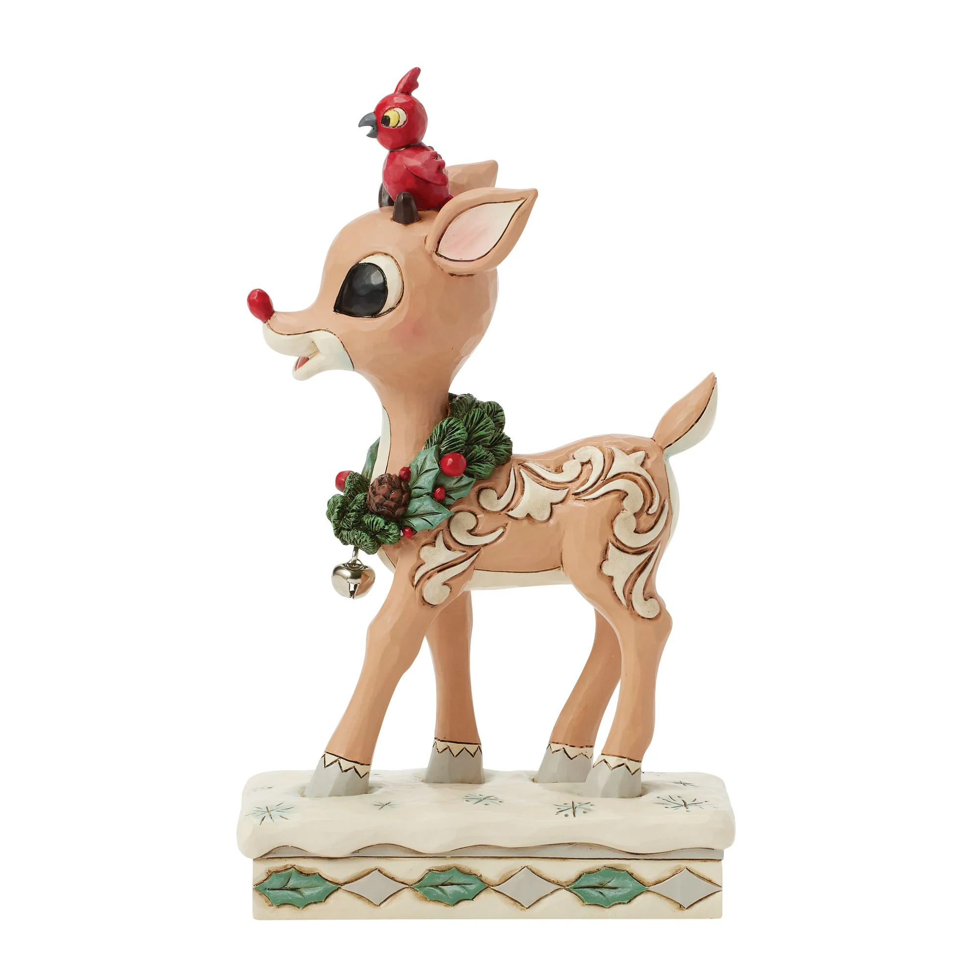 Woodland Rudolph with Red Bird - Image 6