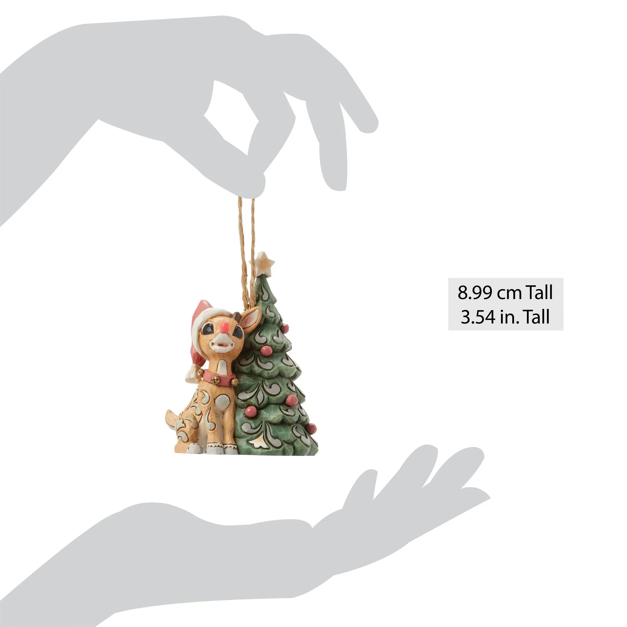 Woodland Rudolph with Tree H/O - Image 4