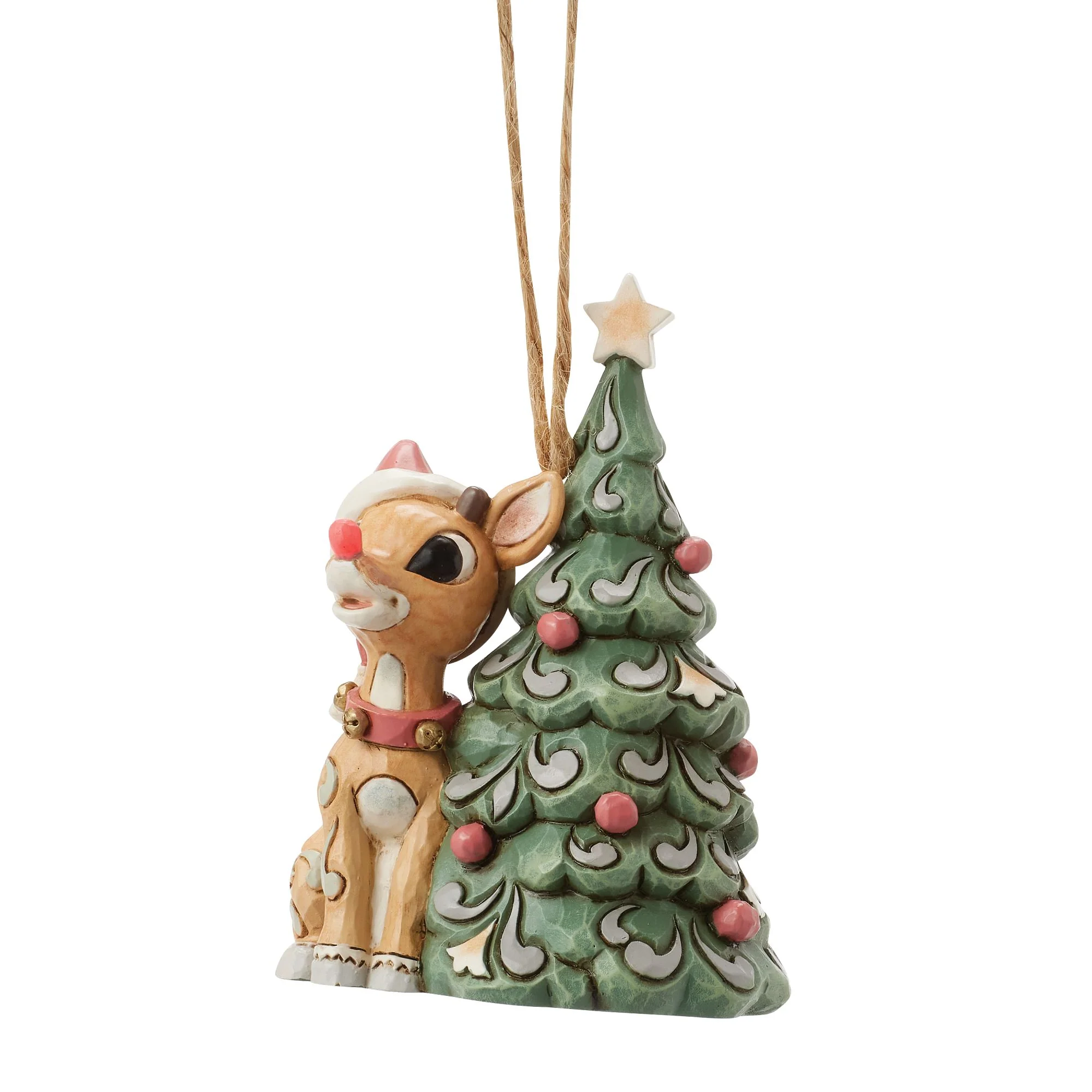 Woodland Rudolph with Tree H/O - Image 5