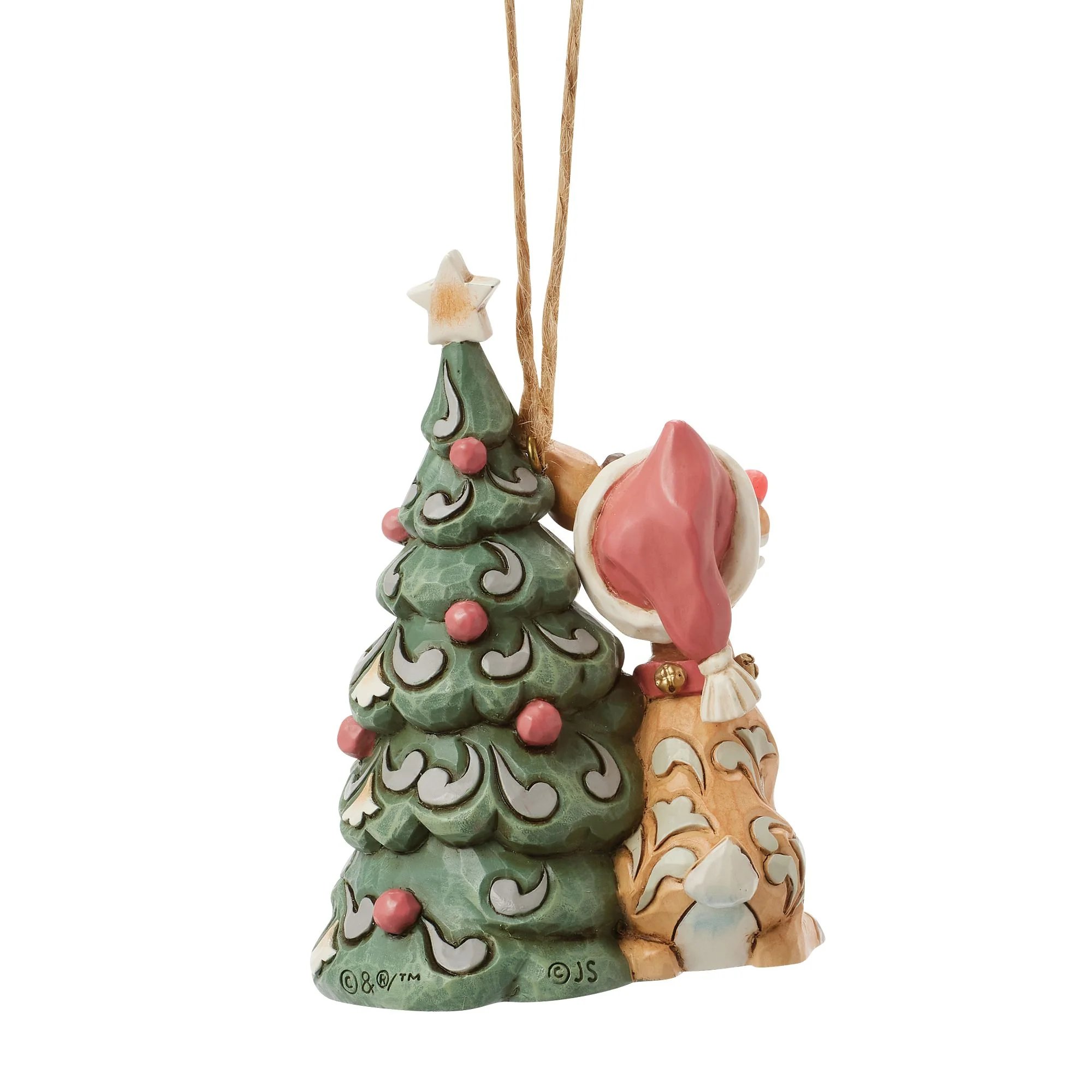 Woodland Rudolph with Tree H/O - Image 7