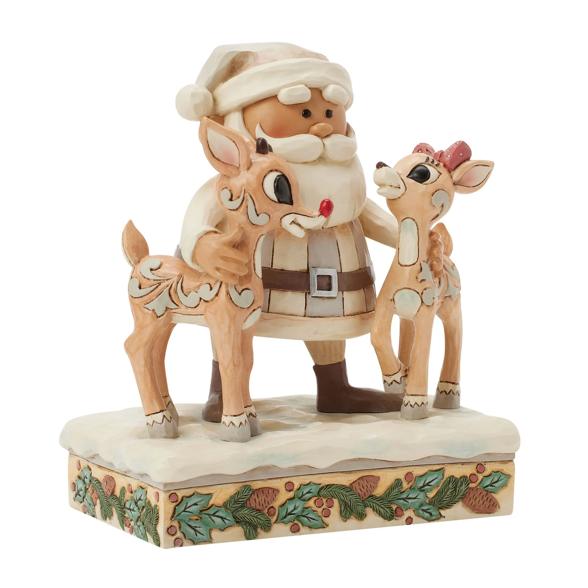 Woodland Santa with Reindeers - Image 2